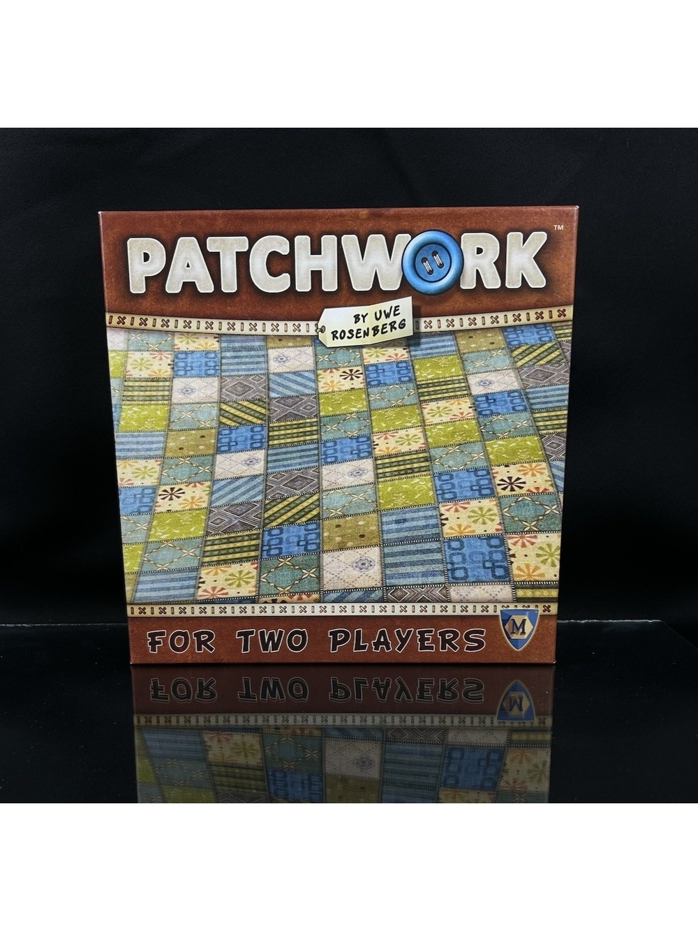 Patchwork Board Game By Uwe Rosenberg Mayfair Games 2 Player Quilt Strategy Game